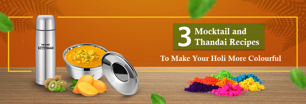 3 Mocktails and Thandai Recipes To Make Your Holi More Colourful