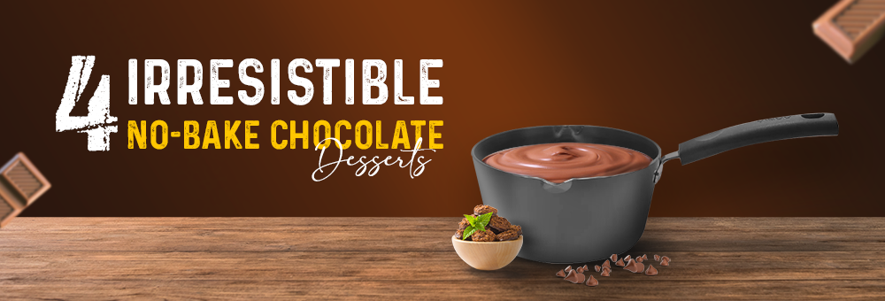 4 Irresistible No-Bake Chocolate Desserts