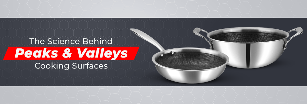 The Science Behind Peaks & Valleys Cooking Surfaces.