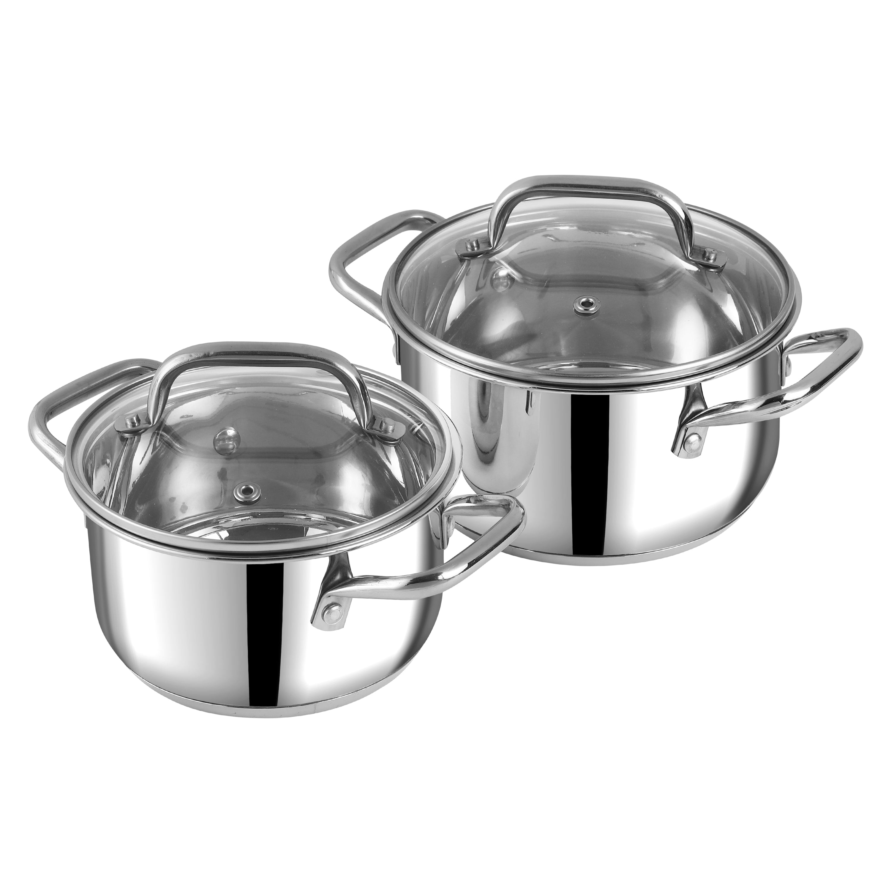 Vinod Stainless Steel Mainz Saucepot Set - (Induction Friendly)