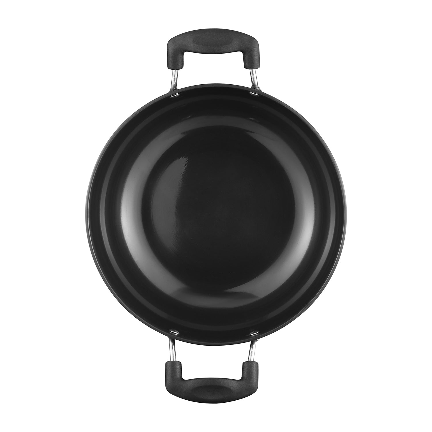Vinod Hard Anodised Deep Kadai (Induction Friendly)
