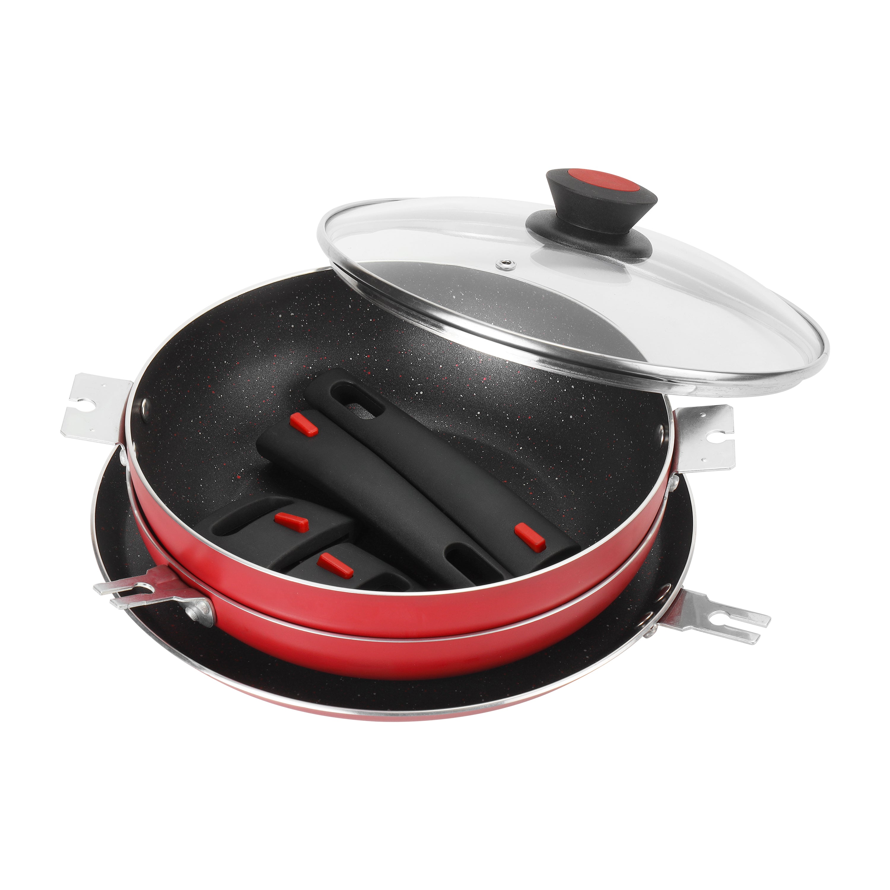 Vinod Connect Non Stick Cookware Set 3 pc (Induction Friendly)