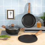 Zest Plus Die Cast Aluminium 3 pc Set - ( Induction Friendly )