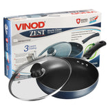 Vinod Zest Non Stick Deep Fry Pan with Lid