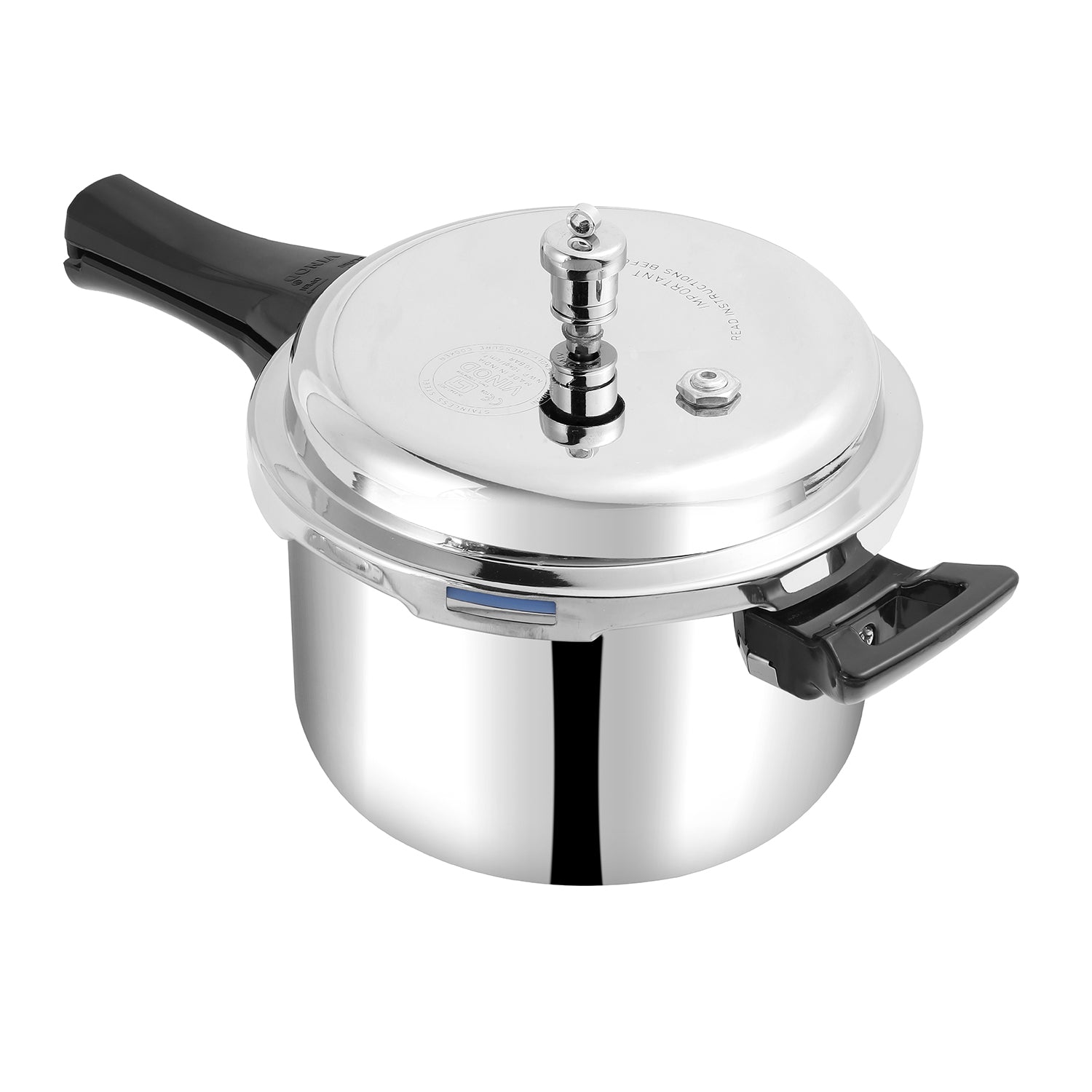 Vinod Platinum Triply Stainless Steel Pressure Cooker