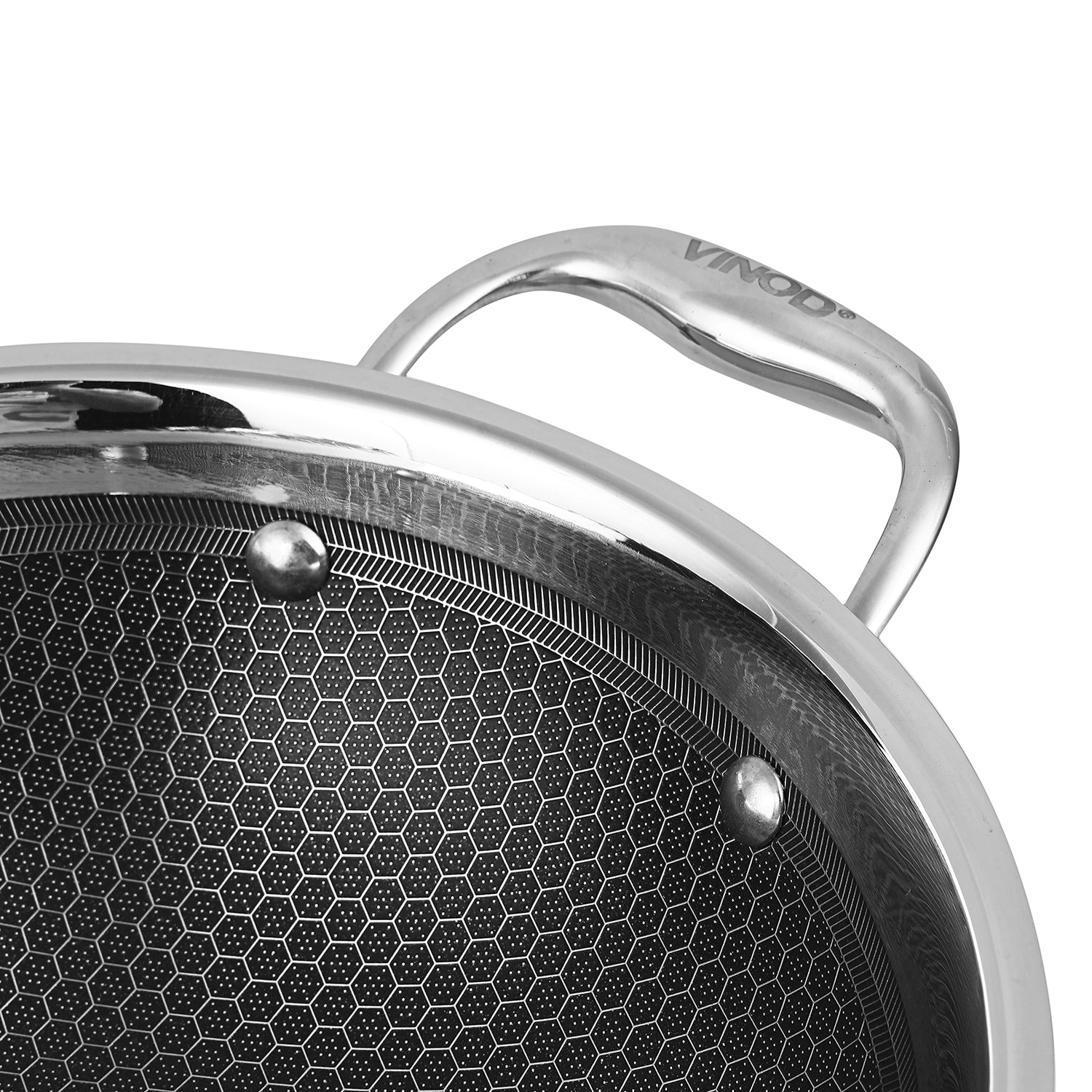 Vinod Platinum SAS Pro Extra Deep Kadai (Induction Compatible)