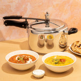 Vinod 18/8 Stainless Steel Inner Lid Pressure Cooker