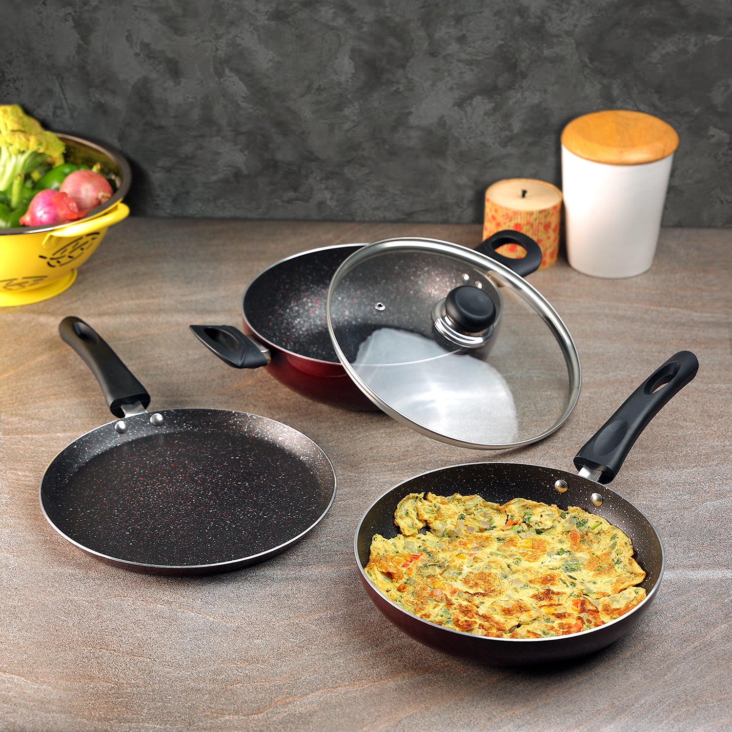 Vinod Supreme Cookware Set (Induction Friendly)