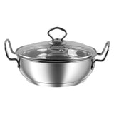 Vinod Amalfi Stainless Steel Cookware set - 3 Pc. (Induction Friendly)