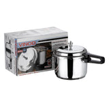 Vinod 18/8 Stainless Steel Outer Lid Pressure Cooker