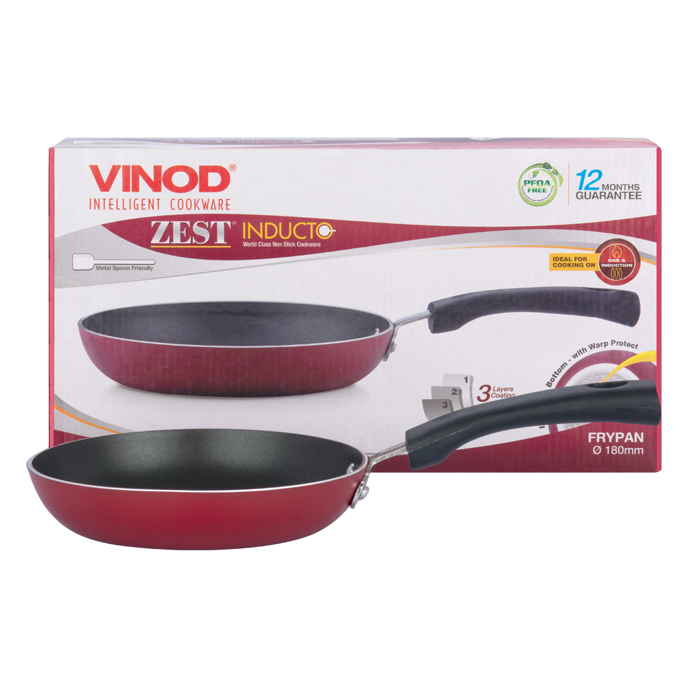 Vinod Zest Non Stick Fry Pan (Induction Friendly)