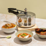 Vinod 18/8 Stainless Steel Inner Lid Pressure Cooker