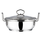 Vinod Stainless Steel Kadai With Lid
