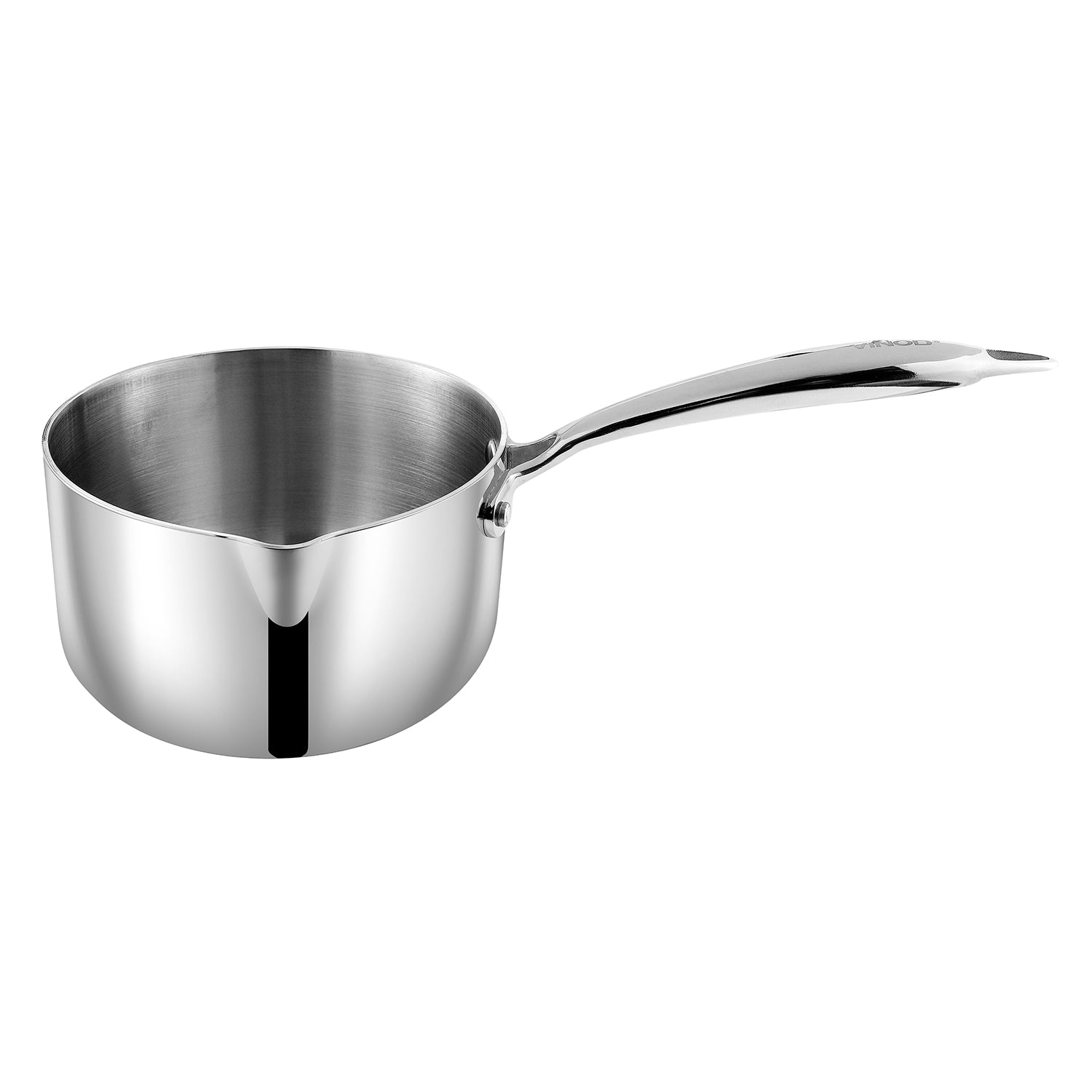 Vinod Platinum Triply Stainless Steel Milkpan (Induction Friendly)