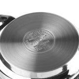 Vinod Combo Set - Regular Outer Lid Pressure Cooker with Deep Pan Pressure Cooker & Common Lid