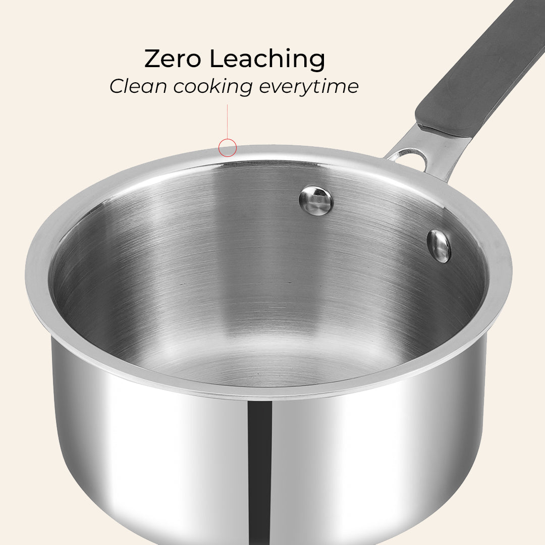 Vinod Platinum Luxe 5 pc Set (with Lids)