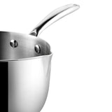 Vinod Platinum Triply Stainless Steel Milkpan (Induction Friendly)