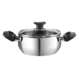 Napoli 2pc Set Saucepan1.5 Litre 16 cm & Saucepot 2.2 litre 18 cm