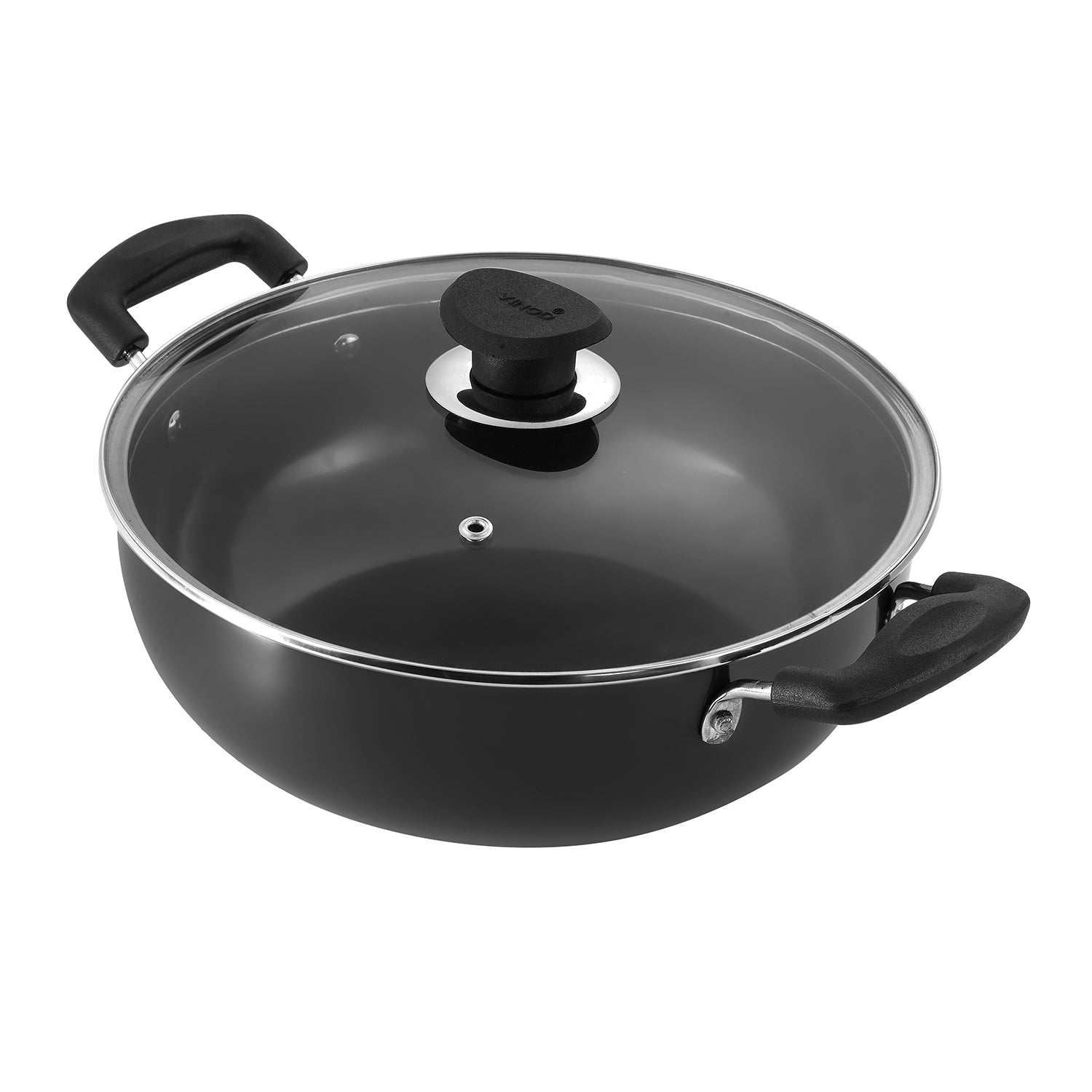 Vinod Hard Anodised Bridal Cookware Set - 5 Pieces (Induction Friendly)