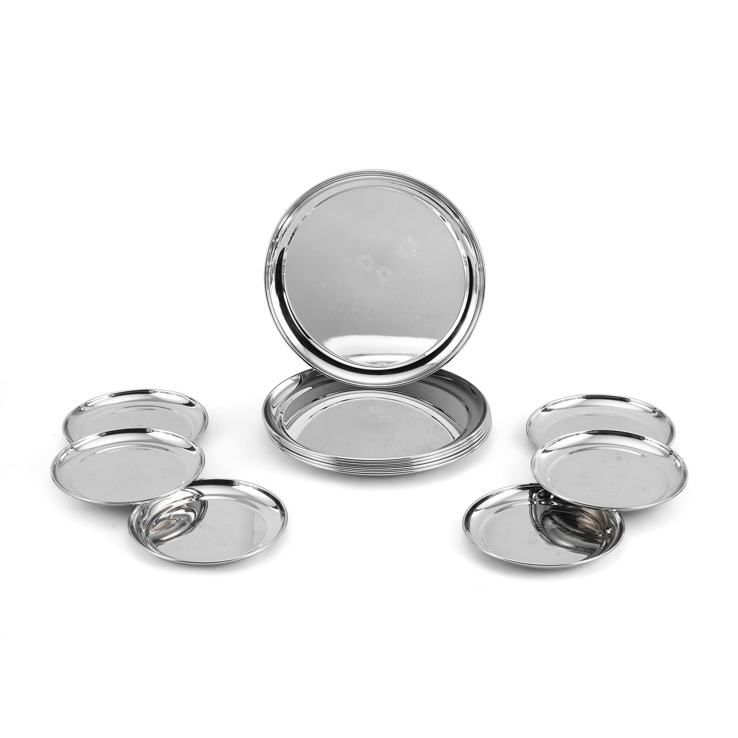Kraft Stainlesss Steel Pattern Dinner Set 41 pc