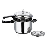 Vinod 18/8 Stainless Steel Outer Lid Pressure Cooker