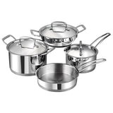 Vinod Stainless Steel Classique Deluxe Set (Induction Friendly)