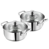 Vinod Stainless Steel Roma Saucepot Set (Induction Friendly)