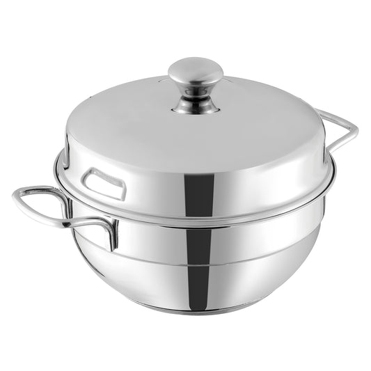 Vinod Gen-Z Multi Kadai - Idli Dhokla Patra Plates Set for Gas and Induction | Vinod Cookware