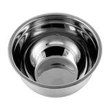 Kraft Stainless Steel Serving Bowl with Lid