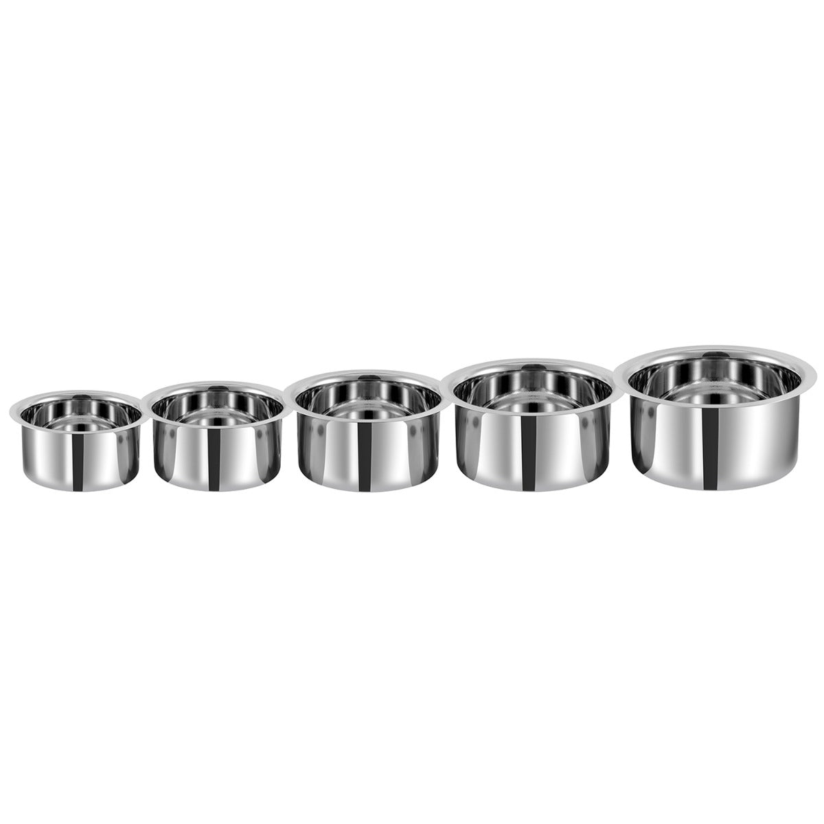 Kraft Stainless Steel 5 pc Tope Set