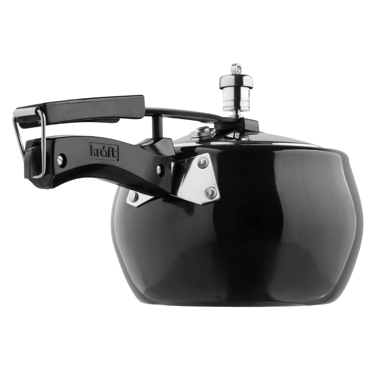 Kraft Hard Anodised Inner Lid Pressure Cooker (Induction Friendly)