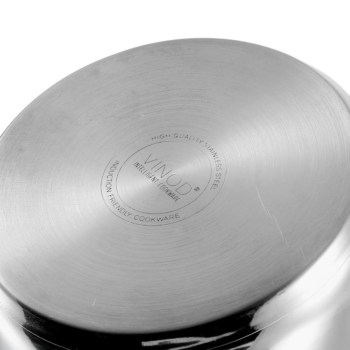 Vinod 3 Piece set Stainless Steel Capsule Bottom