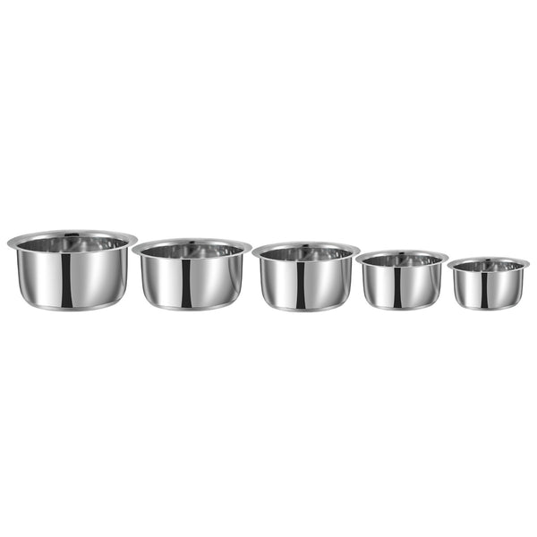 Shop Vinod Stainless Steel Cookware Set 5 pc Tope Set Vinod