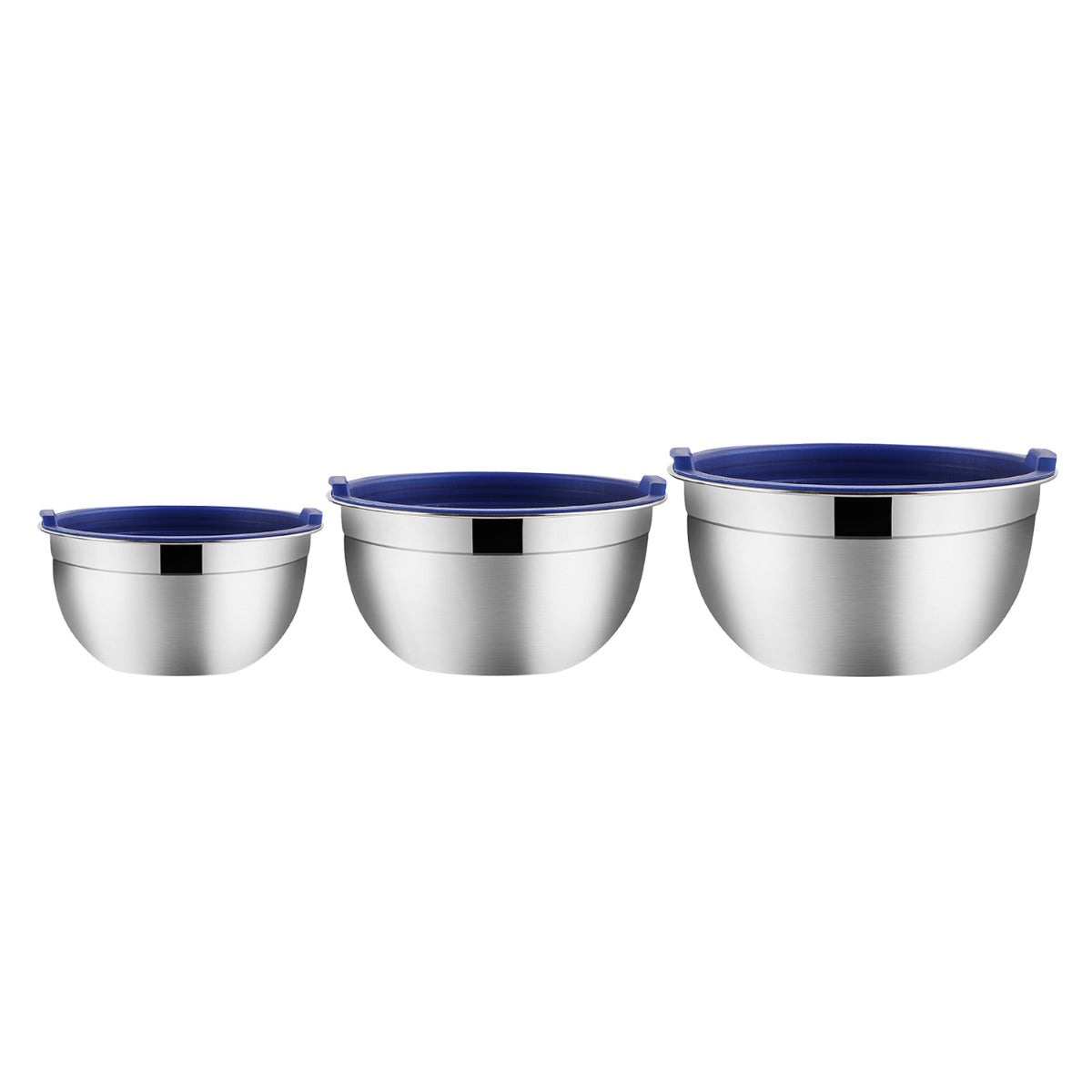 Kraft Stainless Steel Serve and Storage Set - 3 pc