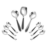 Kraft Stainlesss Steel Qubic Dinner - Lunch Set 55 pc