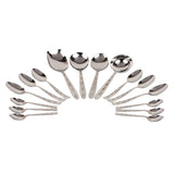 Kraft Stainlesss Steel Tulip Dinner Set 51 pc