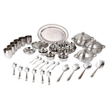 Kraft Stainlesss Steel Tulip Dinner Set 51 pc