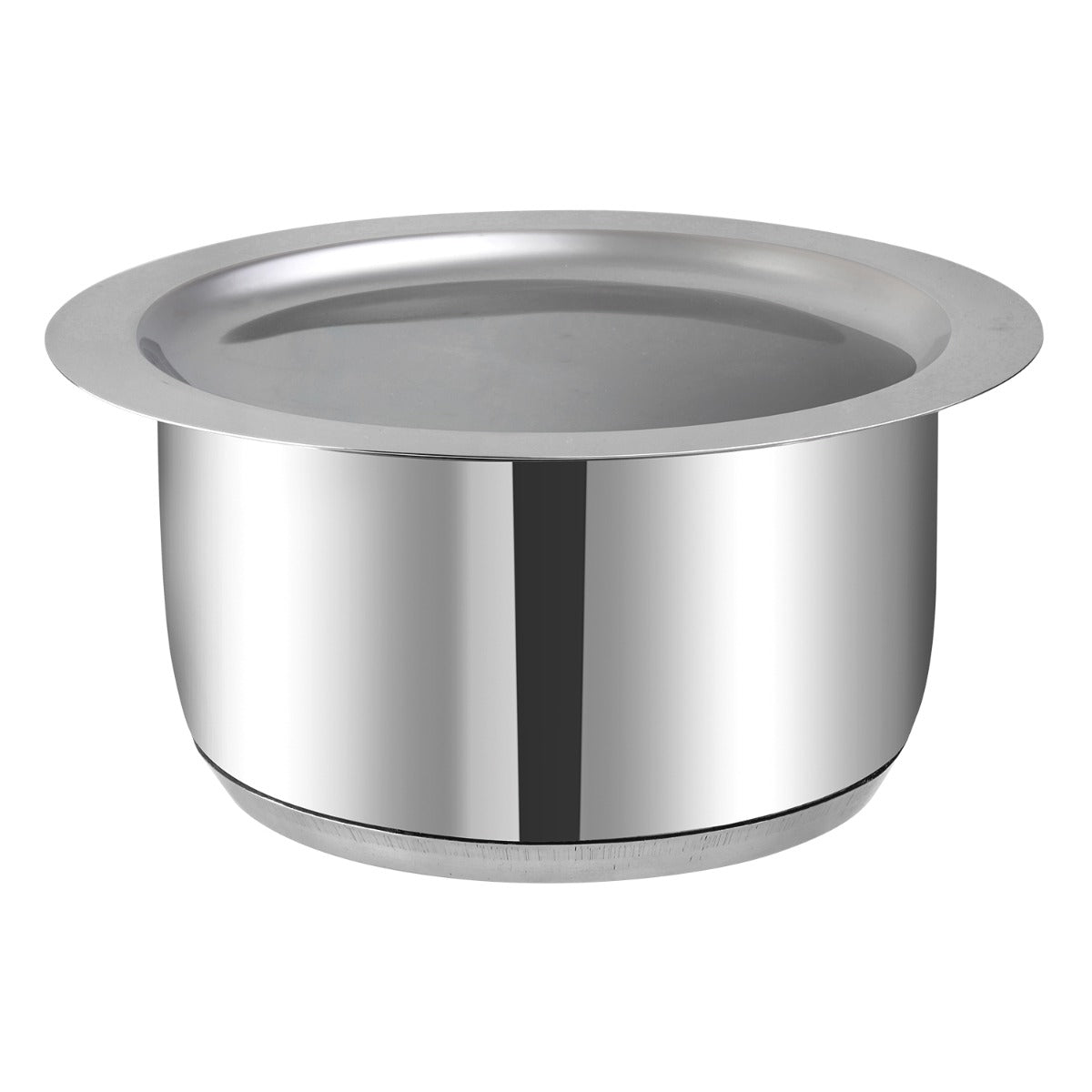 Vinod Stainless Steel 3 pc Tope Set with Lid (Induction Friendly)