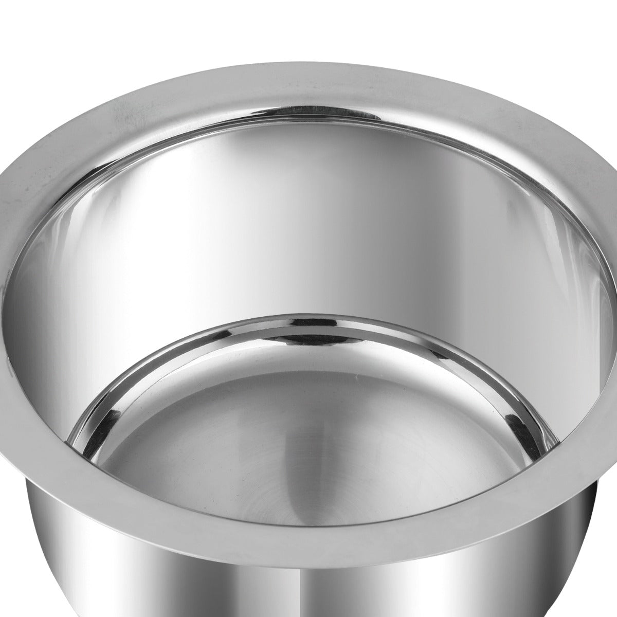 Vinod Stainless Steel 3 pc Tope Set with Lid (Induction Friendly)