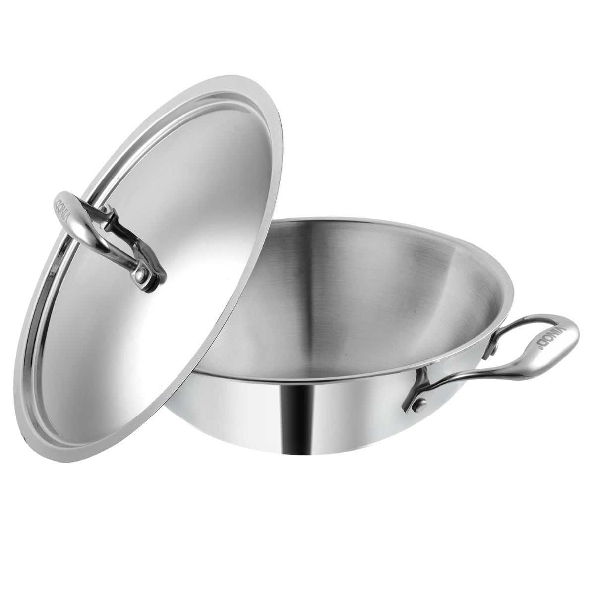 Vinod Platinum Triply Stainless Steel Combo Sets (Induction Friendly)