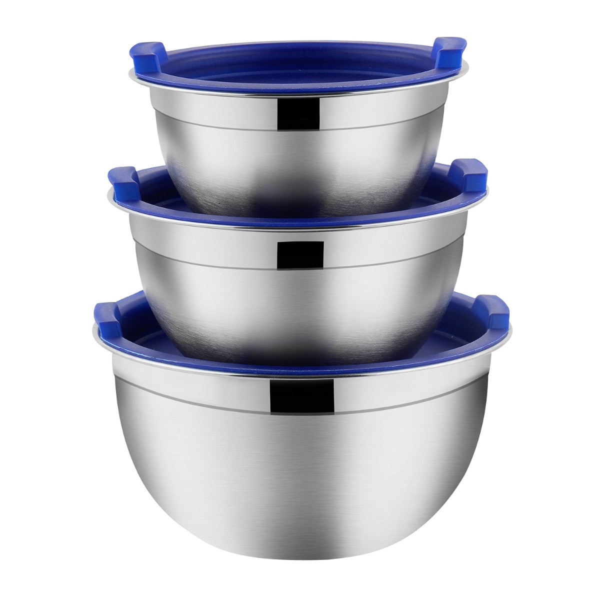 Kraft Stainless Steel Serve and Storage Set - 3 pc