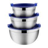 Kraft Stainless Steel Serve and Storage Set - 3 pc