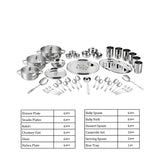 Kraft Tulip Dinner Set 61 pc