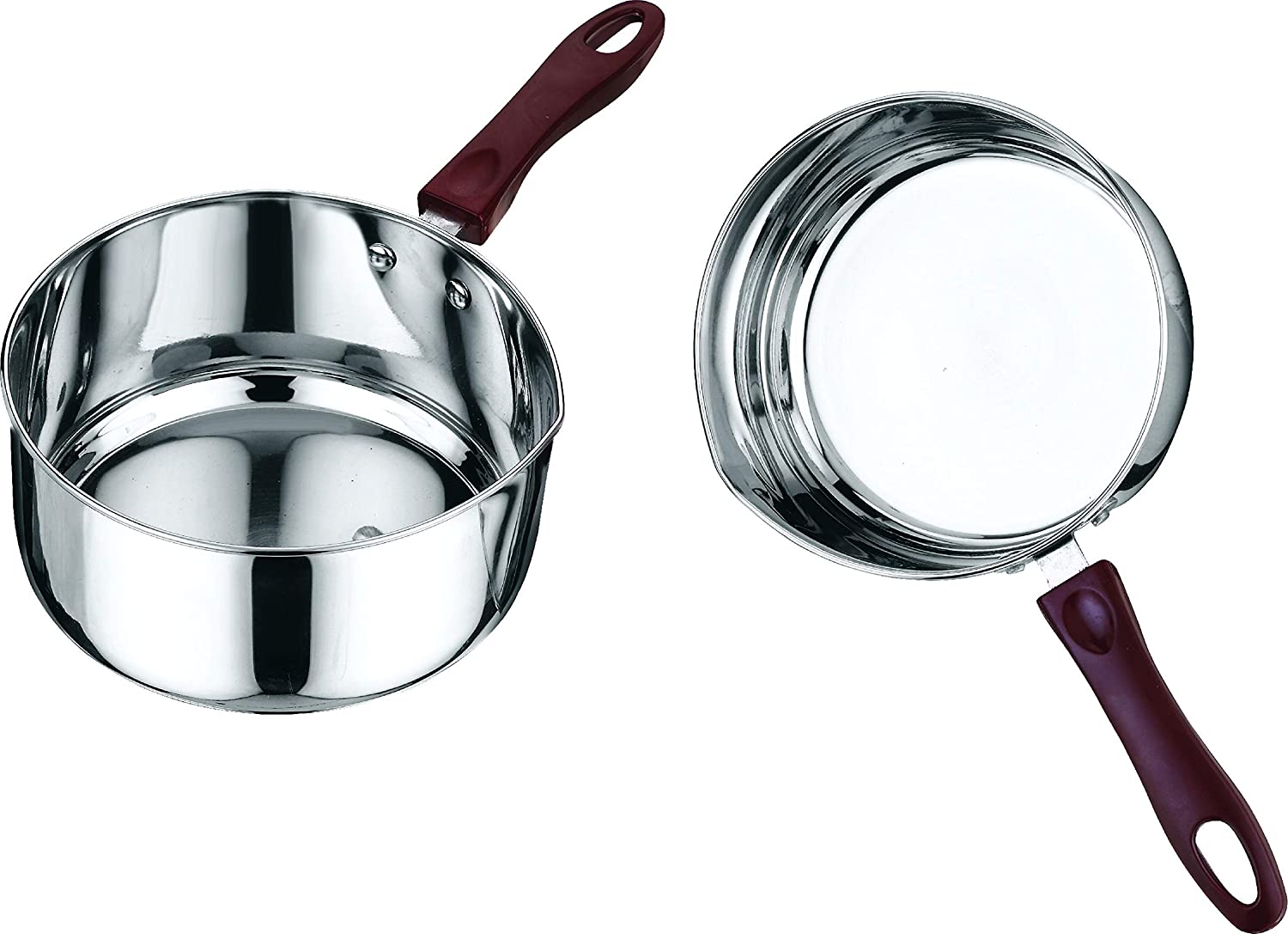 Vinod Milkpan 2 Piece Set 1 L & 1.6 L (Induction Friendly)