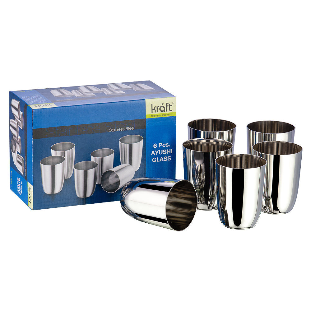 Kraft Ayushi Glass Set - 6 pc