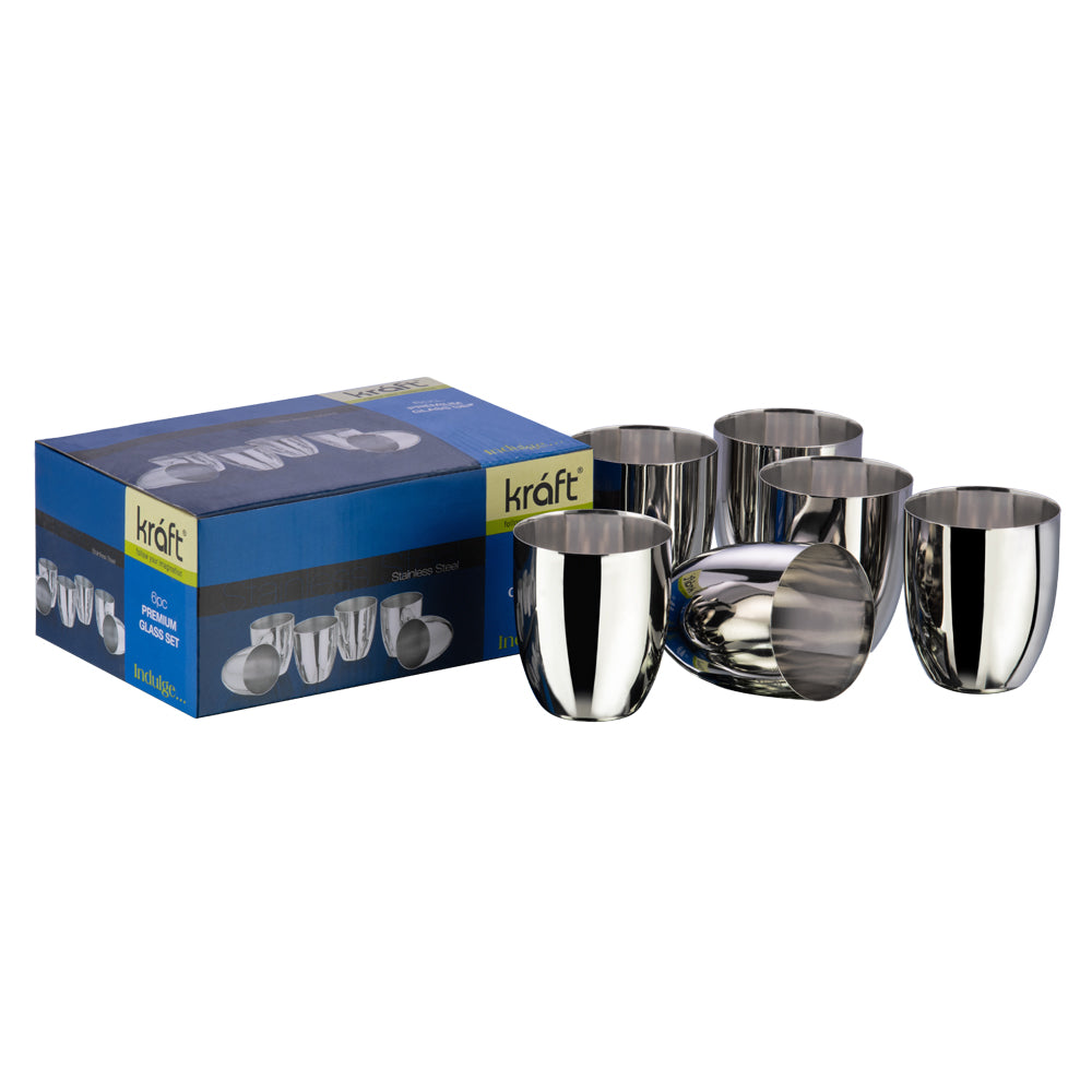Kraft Premium Glass Set - 6 pc