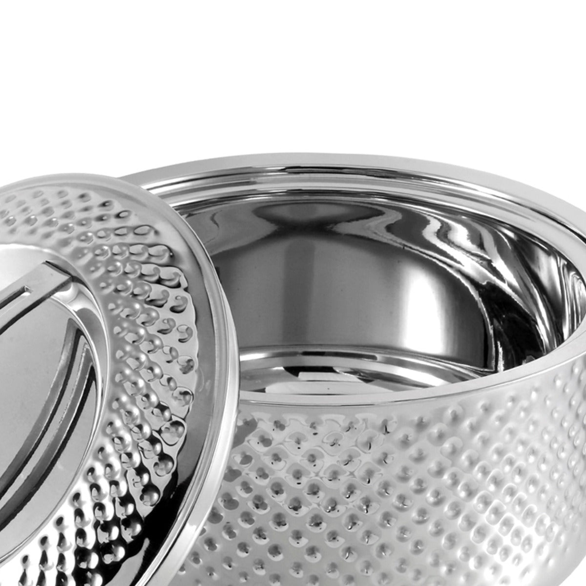 Kraft Stainless Steel Hammered Casserole
