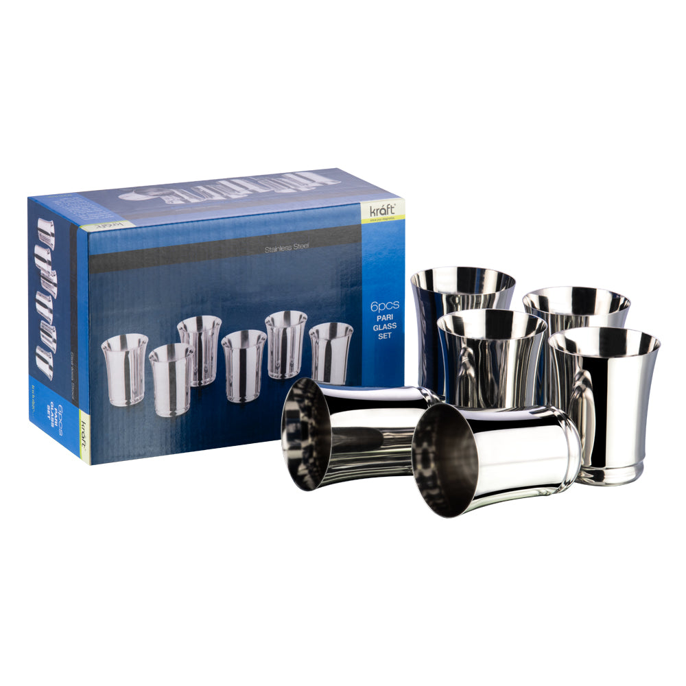 Kraft Pari Glass Set - 6 pc