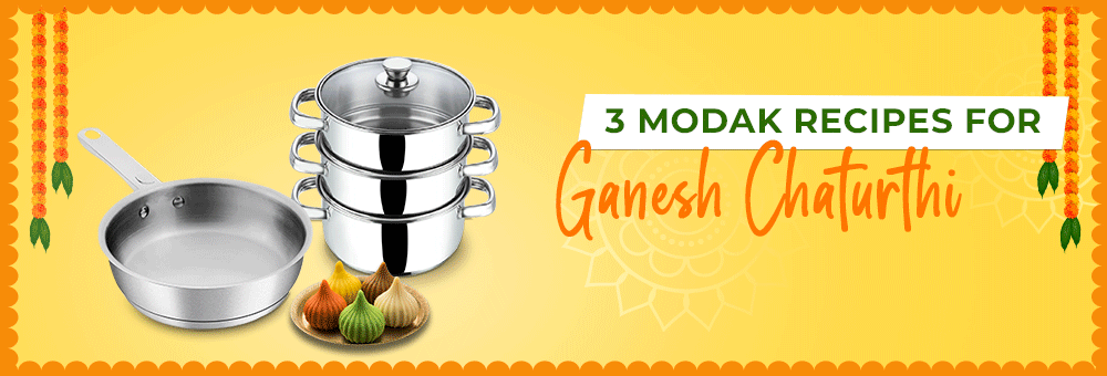 3 Modak Recipes for Ganesh Chaturthi