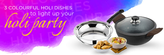 3 Colourful Holi Dishes to Light up your Holi Party
